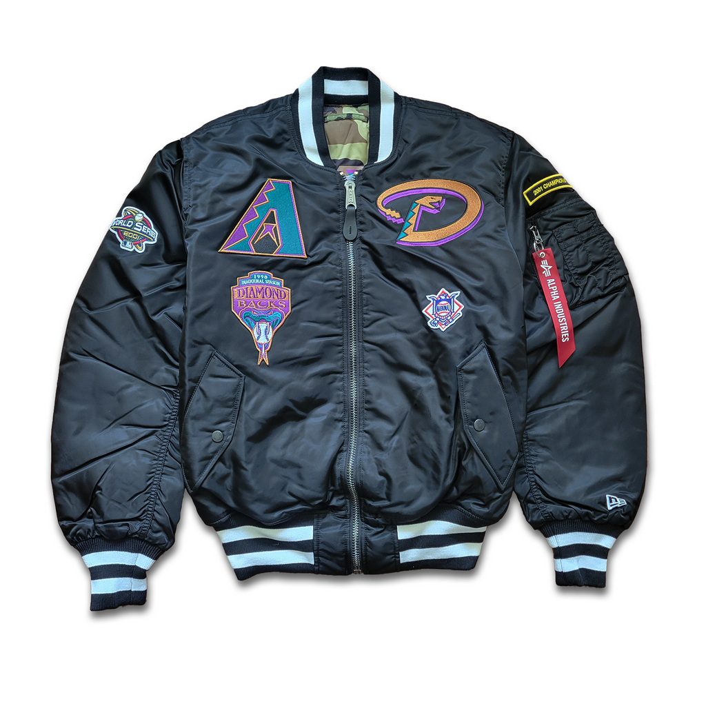 Alpha Industries x New Era St. Louis Cardinals MA-1 Bomber Jacket Red