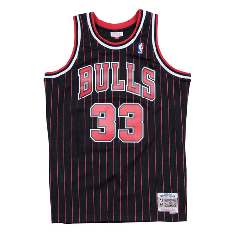 Swingman Jersey Chicago Bulls Alternate 1995-96 Scottie Pippen