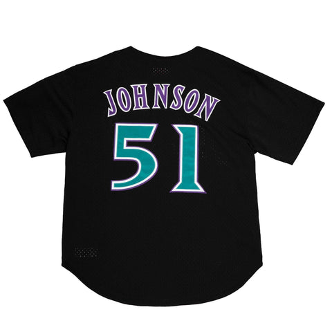 Men's Arizona Diamondbacks Randy Johnson Nike Purple Cooperstown