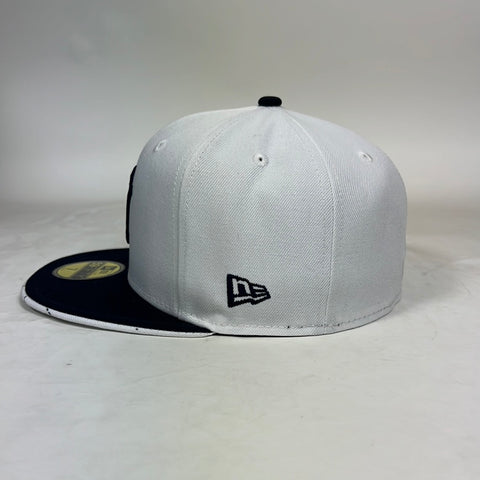 New York Yankees New Era All Black With White Logo And 1999 World