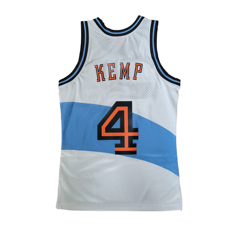 Lot Detail - 1997-1998 Shawn Kemp Cleveland Cavaliers Game-Worn Home Jersey